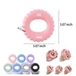 Silicone Grip Ring Double Strength | https://www.bestnamebadges.com