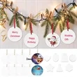 Custom Ceramic Round Ornament | https://www.bestnamebadges.com