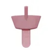 Anti Drip Popsicle Holder Reusable Ice Cream Stand Straw | https://www.bestnamebadges.com