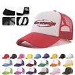 Sponge Mesh Custom Baseball Hat Color Matching Duckbill Cap | https://www.bestnamebadges.com