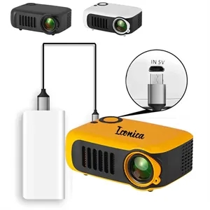 Portable Mini LED Outdoor Projector