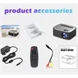 HD Portable Mini Projector for Home Use | https://www.bestnamebadges.com