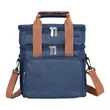 Custom Double Deck Lunch Bag With Shoulder Strap | https://www.bestnamebadges.com