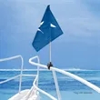 48" Telescopic Boat Flag Pole | https://www.bestnamebadges.com