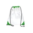 Clear Drawstring Stadium Backpacks Waterproof Gym Bag | https://www.bestnamebadges.com