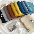 Solid Color Autumn and Winter Warm Trend Scarf | https://www.bestnamebadges.com