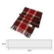 Christmas Collection Feeling Warm Thickened Scarf | https://www.bestnamebadges.com
