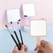 Handheld Cosmetic Mirror Portable Square Plastic H | https://www.bestnamebadges.com