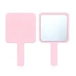 Handheld Cosmetic Mirror Portable Square Plastic H | https://www.bestnamebadges.com