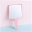 Handheld Cosmetic Mirror Portable Square Plastic H | https://www.bestnamebadges.com