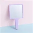 Handheld Cosmetic Mirror Portable Square Plastic H | https://www.bestnamebadges.com