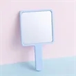 Handheld Cosmetic Mirror Portable Square Plastic H | https://www.bestnamebadges.com