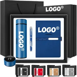 3 in 1 Water Bottle Set with Notebook & Pen