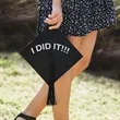 With Tassel For Adult Hat University Graduation Cap | https://www.bestnamebadges.com