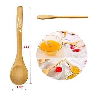 Handmade Small Wooden Spoon Multifunction In Stock Ladle