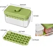 Pressed Tray Food Grade Ice Cube Mould Large Capacity | https://www.bestnamebadges.com