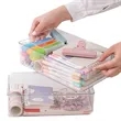 Acrylic Transparent Multifunctional Rectangular Storage Box  | https://www.bestnamebadges.com