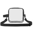 Clear PVC Crossbody Sports Pack | https://www.bestnamebadges.com