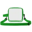 Clear PVC Crossbody Sports Pack | https://www.bestnamebadges.com