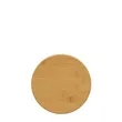 Bamboo Round 6-Coaster Set with Holder | https://www.bestnamebadges.com