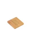 Square Bamboo Coaster | https://www.bestnamebadges.com