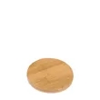Round Bamboo Coaster | https://www.bestnamebadges.com