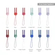 Silicone Rope Lanyard for Phone | https://www.bestnamebadges.com