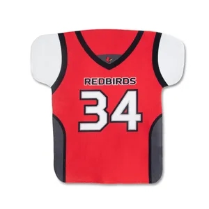 Rally Jersey Shaped Towel | https://www.bestnamebadges.com