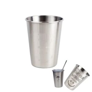 17.6oz Drink Outdoor Camping Stainless Steel Water Cup
