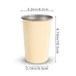 12oz Stackable Stainless Steel Outdoor Camping Cup | https://www.bestnamebadges.com