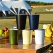 12oz Stackable Stainless Steel Outdoor Camping Cup | https://www.bestnamebadges.com