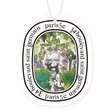 Custom Shape Full Color Air Freshener 3" | https://www.bestnamebadges.com