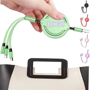 3 In 1 Multi Retractable Charger Cable Can Be Expedited
