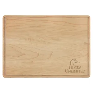 13.75" x 9.75" Maple Cutting Board with Juice Groove