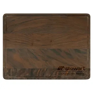 11.5" x 8.75" Walnut Cutting Board with Juice Groove