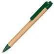 Recycled Pens w/ Custom Logo & Colorful Clip Ballpoint | https://www.bestnamebadges.com