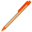 Recycled Pens w/ Custom Logo & Colorful Clip Ballpoint | https://www.bestnamebadges.com