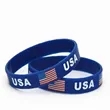 Patriotic Christmas Election Commemorative Party Bracelet | https://www.bestnamebadges.com