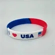 Patriotic Christmas Election Commemorative Party Bracelet | https://www.bestnamebadges.com
