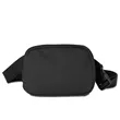 Soft PU Fanny Pack with Hidden Zipper | https://www.bestnamebadges.com
