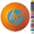 Round Stress Ball Custom Logo Foam | https://www.bestnamebadges.com