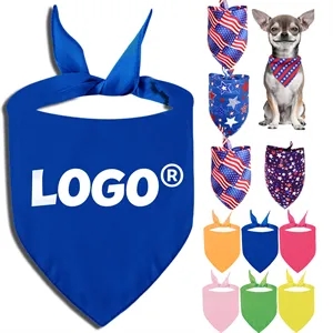 Christmas Pet Bandana Triangle Dog Cat Bib