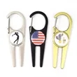 Golf Fork Pendant Lock Supplies Turf Repair Tools | https://www.bestnamebadges.com