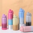 32oz Portable Gradient Stainless Steel Sports Water Bottle | https://www.bestnamebadges.com