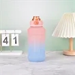 44oz Portable Large Capacity Gradient Sports Water Bottle | https://www.bestnamebadges.com