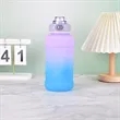 44oz Portable Large Capacity Gradient Sports Water Bottle | https://www.bestnamebadges.com