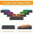 7 Color Flame Air Aroma Mini Humidifier | https://www.bestnamebadges.com