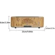 Wood Grain Hollow Essential Oil Flame Humidifier | https://www.bestnamebadges.com