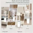 Starry Sky Projection Atmosphere Light Humidifier | https://www.bestnamebadges.com