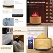 USB Bluetooth Flame Aroma Humidifier | https://www.bestnamebadges.com